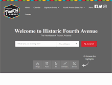 Tablet Screenshot of fourthavenue.org